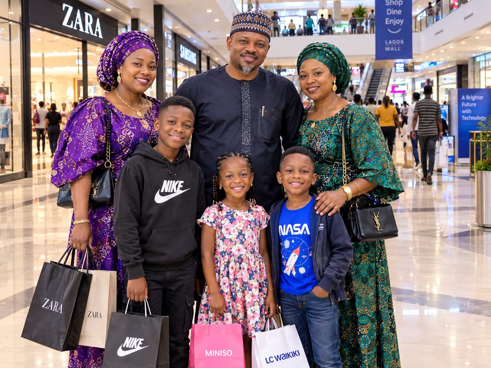 Dr. Ignatius Chukwumah with his family